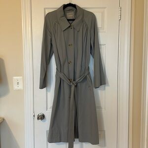 Everlane trench coat - grayish blue size M